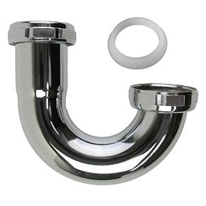 03-3512 1-1/2"J BEND CHROME