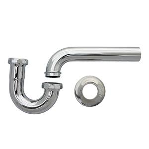 03-3430 1-1/2" 17GA P-TRAP CHROME