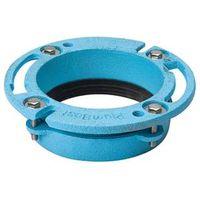 Oatey 42255 Closet Flange, 4 in Connection, Iron, Red