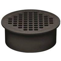 Oatey 43560 Floor Drain, 2 in, Snap-In, ABS Body, Black