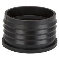 ProSource 33U-305 Hub Donut, 3 x 3 in, PVC, Black