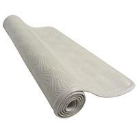 Zenna Home 77WW Bath Mat, 28 in L, 16 in W, Rubber, White