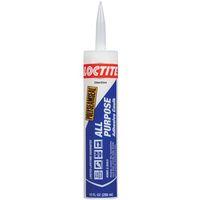 Loctite POLYSEAMSEAL 2154740 Adhesive Caulk, Clear, 24 hr to 2 weeks Curing, 40 to 100 deg F, 10 oz Cartridge