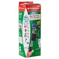 Fluidmaster PerforMAX Series 400H-002-P10 Fill Valve, Plastic Body, Anti-Siphon: Yes