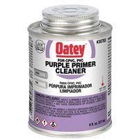 Oatey 30783 Primer/Cleaner, Liquid, Purple, 8 oz Pail