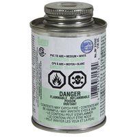 Oatey 31532 Transition Cement, Liquid, White, 118 mL