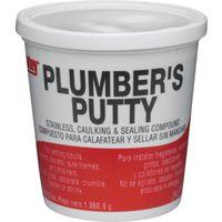 Oatey 31166 Plumbers Putty, Solid, Off-White, 14 oz