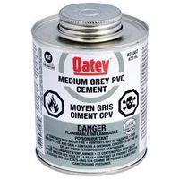 Oatey 31506 Cement, 236 mL, Liquid, Gray