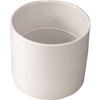 Canplas 414214BC Coupling, 4 in, Hub, PVC, White