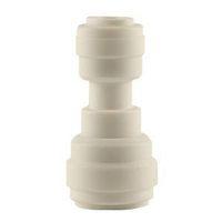 Boshart PEQC-C0604 Reducing Pipe Coupling, 3/8 x 1/4 in, Polyethylene, 250 psi Pressure