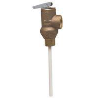 Watts 1XL Series 0004494 Relief Valve, 1/2 in, MNPT x FNPT, Bronze Body