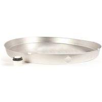 Camco USA 20860 Recyclable Drain Pan, Aluminum, For: Gas or Electric Water Heaters, 30 in ID x 2-1/4 in D