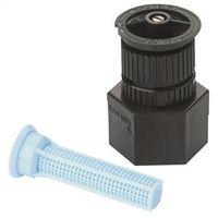 Rain Bird A17Q Shrubbery Spray Nozzle, 1/2 in Connection, 0.65 to 0.92 gpm, FNPT, 15 ft, Plastic, Black