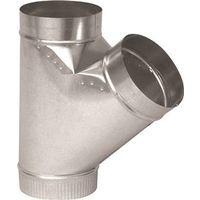 Imperial GV0997 Full Flow Duct Wye, 6 in, 30 Gauge, Steel