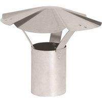 Imperial GV0591 Rain Cap, 8 in Dia, Galvanized Steel