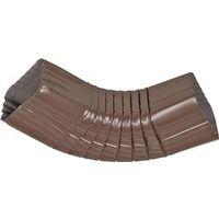Amerimax 2526519 Gutter Side Elbow, Aluminum, Brown