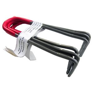 13-1650P 1/2X4" PIPE HOOK 5PK PLASTIC COATED