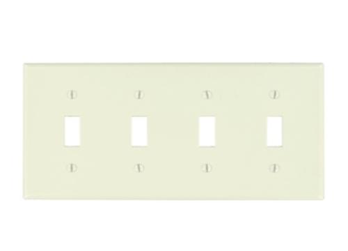78012-000 Plate SW 4G TTTT Light Almond
