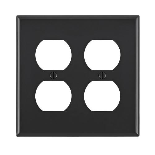 80716-00E Plate RECPT PLT 2G RR Black