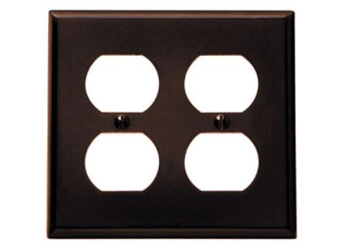 85016-000 Plate Receptor Plate 2G DD Brown