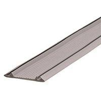 M-D 13466 Threshold Replacement Insert, 36 in L, 2 in W, Vinyl, Gray