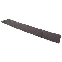 ProSource 32303ORD-PS Kick Plate, 30 in L, 6 in W, Aluminum