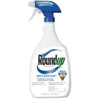Roundup 5003090 Ready-to-Use Weed and Grass Killer, Liquid, Hazy, 24 oz