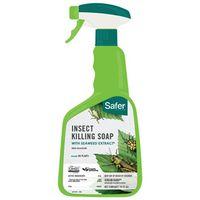 Safer SG5110 Garden Insect Control, Spray Application, 24 oz Bottle