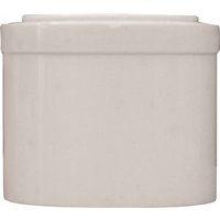 IPEX 435635 Pipe Plug, 1-1/2 in, Male Spigot, PVC, White, SCH 40 Schedule