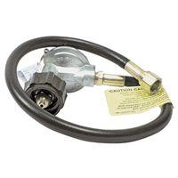 Mr. Heater F271161 Hose and Regulator Assembly, 3/8 in Connection, 22 in L Hose, Brass