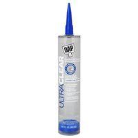 DAP 18388 Ultra Clear Sealant, Crystal Clear, 20 to 120 deg F, 10.1 oz Cartridge