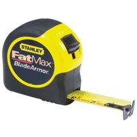 STANLEY 33-716 Measuring Tape, 16 ft L Blade, 1-1/4 in W Blade, Steel Blade, ABS Case, Black/Yellow Case