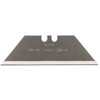 STANLEY 11-931 Utility Blade, 2-7/16 in L, Carbon Steel, 2-Point, 1/PK