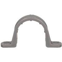 Carlon E977EC-CTN Conduit Clamp, 3/4 in, 2-13/32 in L, PVC, Gray, 20/PK