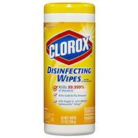 Clorox 01594 Disinfecting Wipes Can, Citrus