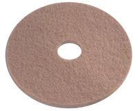 Americo Floor Pads 20" Tan Buffing, 5 Per Case