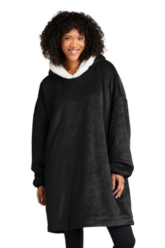 Port Authority  Mountain Lodge Wearable Blanket Black