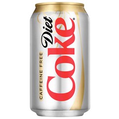 Caffeine Free Diet Coke Cans, 12 Ounces, 24 Per Carton