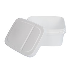 Charging Bucket Lid,1Gal,White