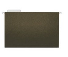 Hanging File Folder, 1/3-Cut Tab, Legal Size, Standard Green, 25/Box