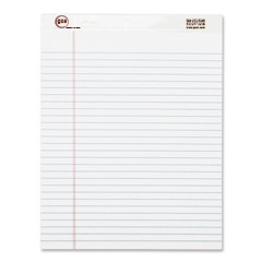 Legal Pad, Letter Size, White 50 Sheets/Pd Perf-Top Letr-Trimt 1 Dozen