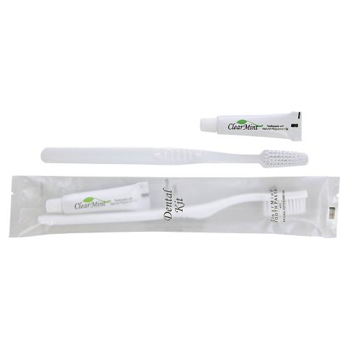 Diversified Hospitality Solutions Dental Care - Toothbrush & 5g Toothpaste Tube 500/case