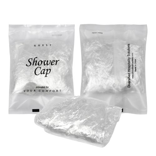 Diversified Hospitality Solutions Shower Cap - Individual Paper Sachet 500/case