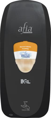 NCL Afia Touch-Free Soap & Sanitizer Dispenser, Black