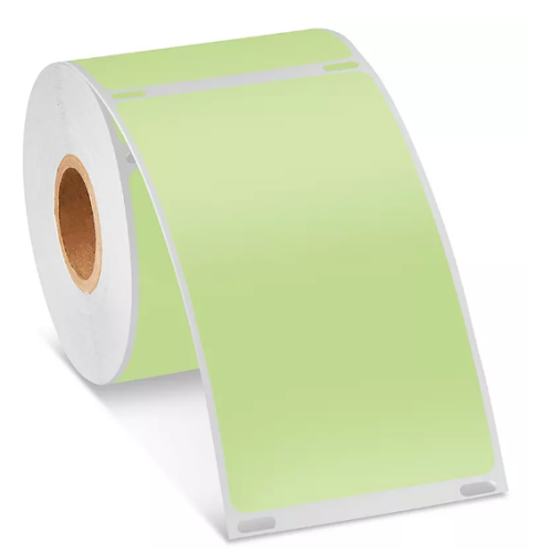 Dymo 30256 Compatible Large Shipping Color Labels 2-5/16” x 4”, Green, 300/roll