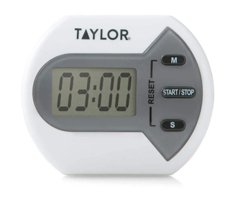 Classic Series Cooking Timer, With Digital Display, Battery Included