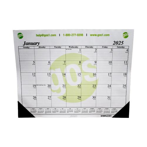 GOS Brand Deskpad Calendar, 22X17