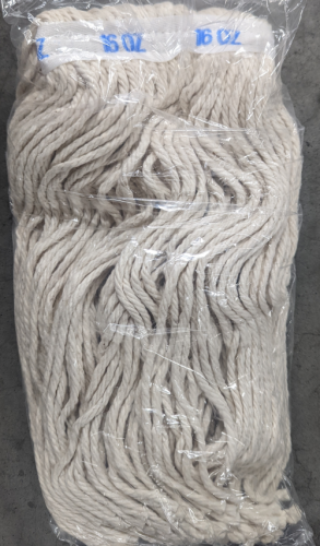 Cotton Mop, 4Ply, 16 Oz, Dozen