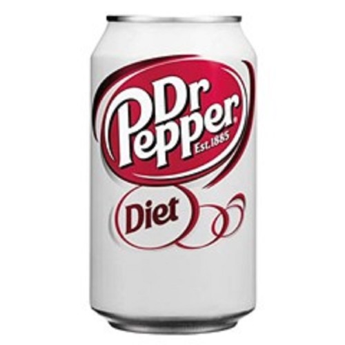 Diet Dr Pepper Cans, 12 Ounces, 24 Per Carton