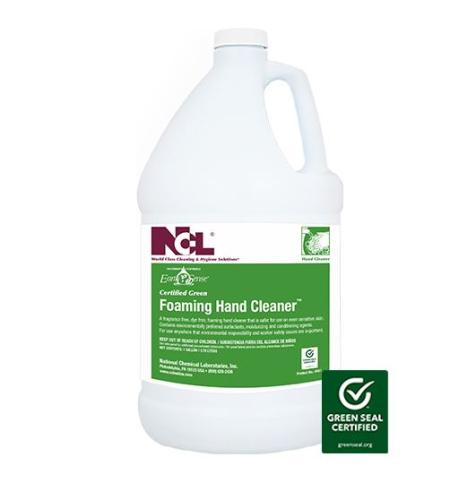 NCL Certified Green Foaming Hand Cleaner 1 Gallon